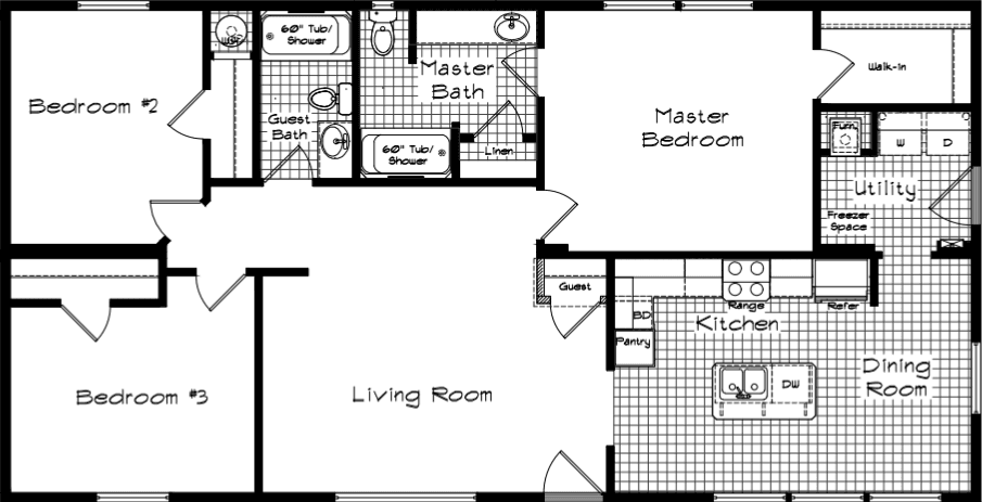 Cedar canyon 2005 floor plan home features