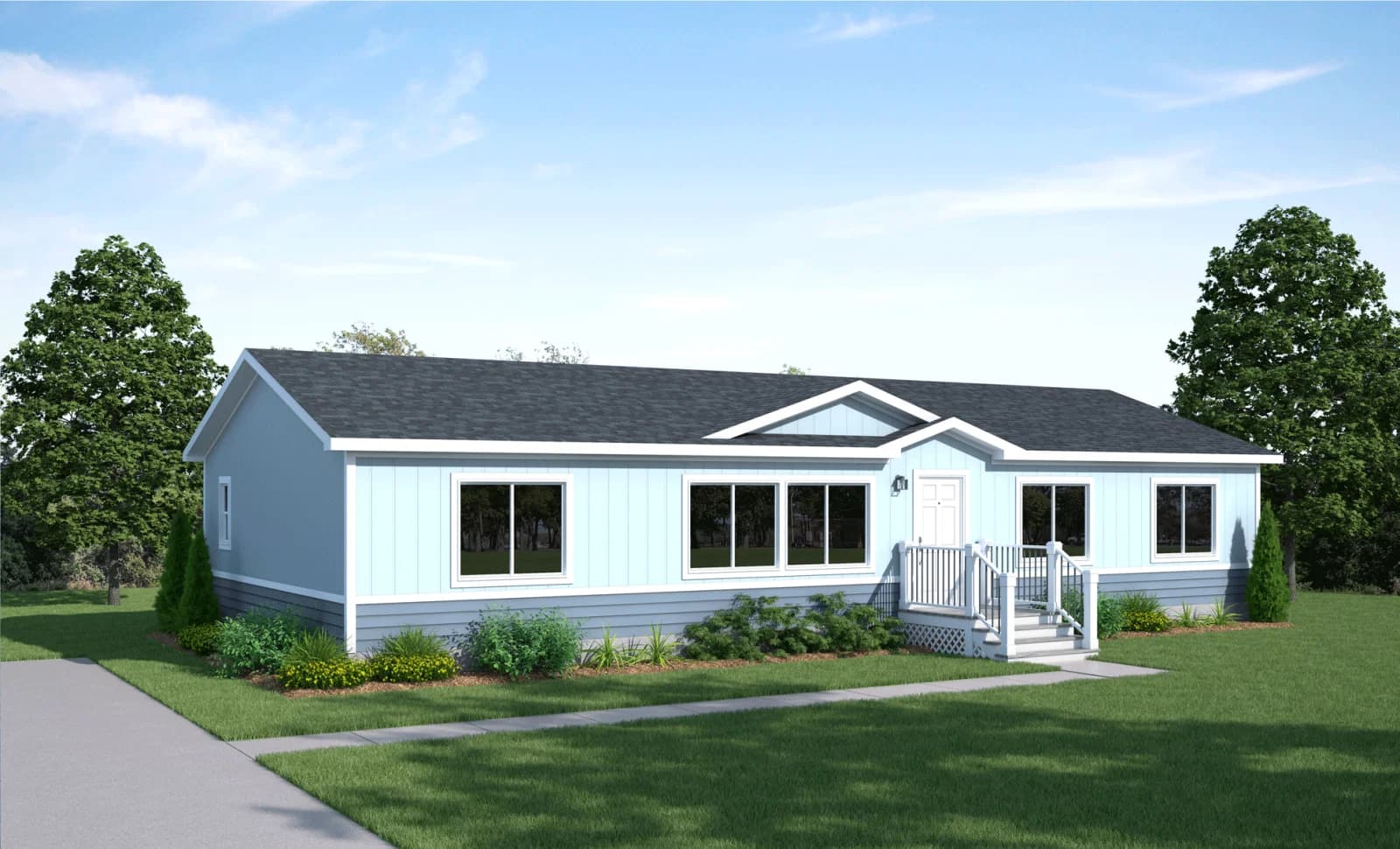Ridgewood j931 hero, elevation, and exterior home features