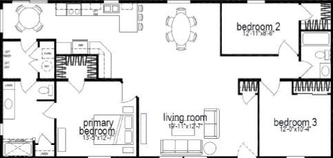 Ridgewood j932 floor plan home features