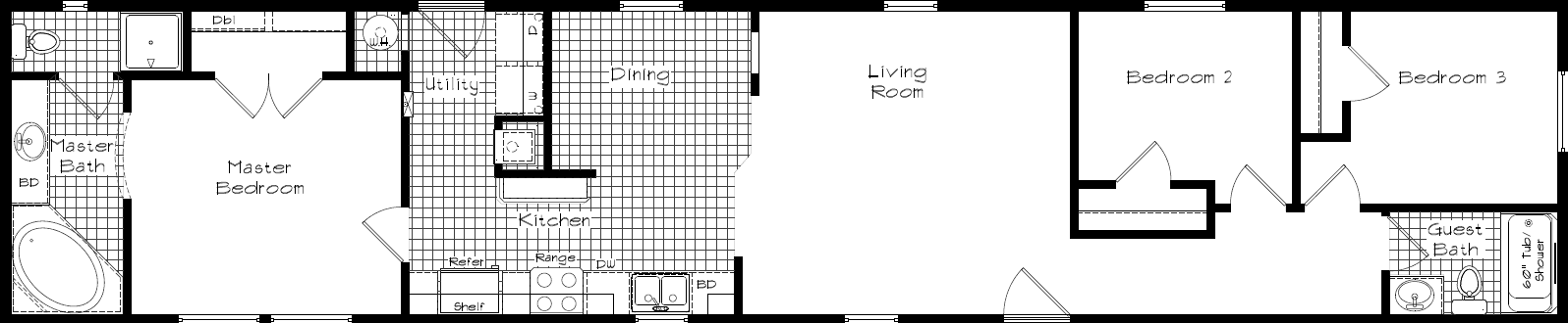 Cedar canyon 2039 floor plan home features