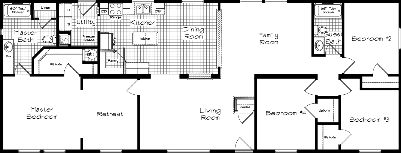 Cedar canyon 2009 floor plan home features