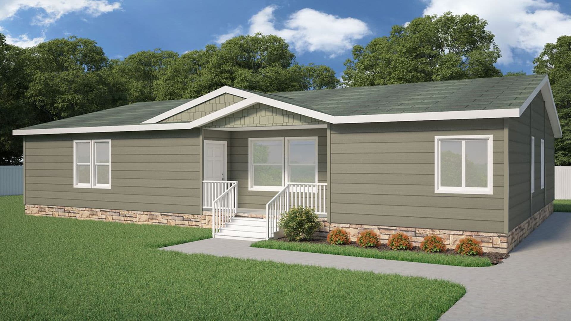 Majestic collection 9588-s hero, elevation, and exterior home features