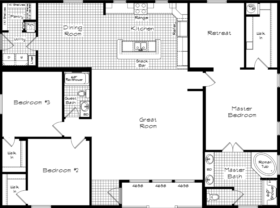 Cedar canyon 2068 floor plan home features