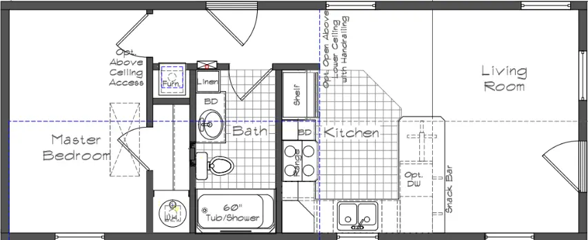 Cedar canyon single section hero home features