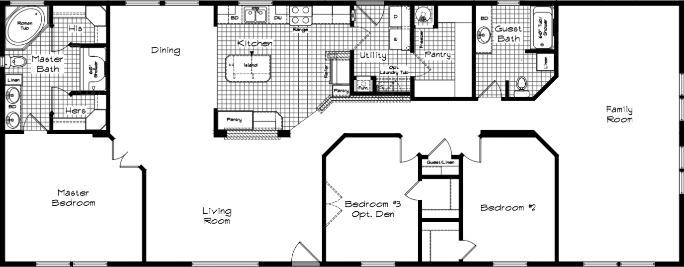 Cedar canyon 2061 floor plan home features